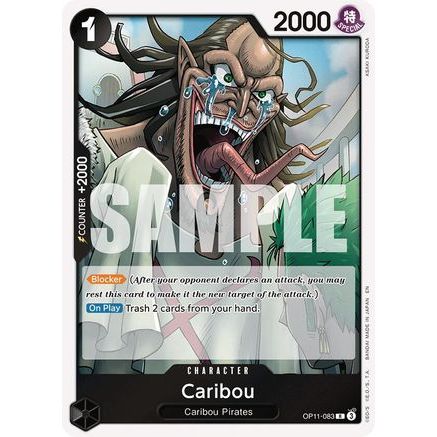 Caribou (OP11-083) - A Fist of Divine Speed Foil