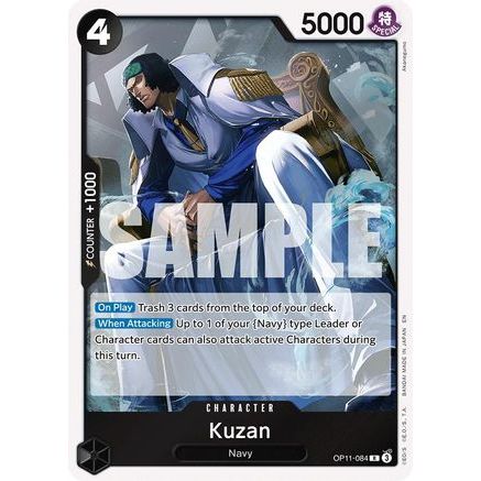 Kuzan (OP11-084) - A Fist of Divine Speed Foil