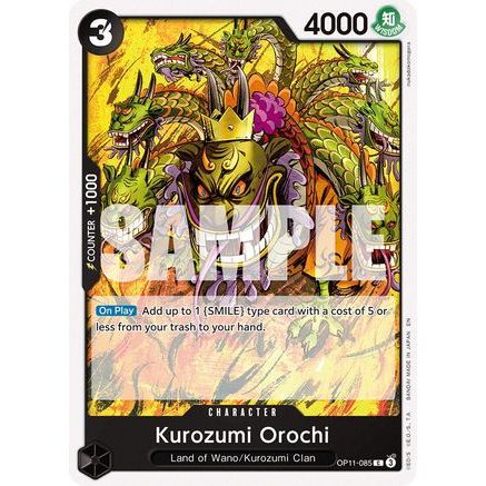 Kurozumi Orochi (OP11-085) - A Fist of Divine Speed