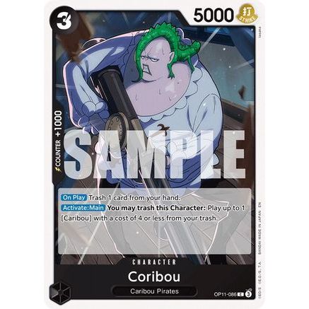 Coribou (OP11-086) - A Fist of Divine Speed
