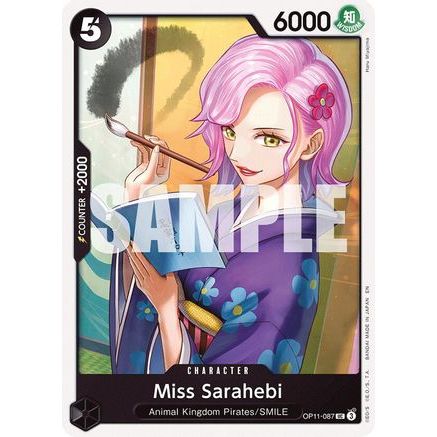 Miss Sarahebi (OP11-087) - A Fist of Divine Speed