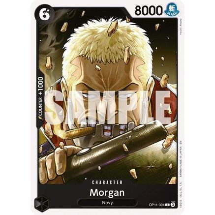 Morgan (OP11-094) - A Fist of Divine Speed