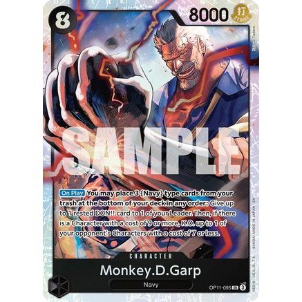 Monkey.D.Garp (OP11-095) - A Fist of Divine Speed Foil