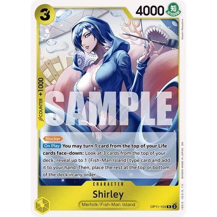 Shirley (OP11-104) - A Fist of Divine Speed Foil