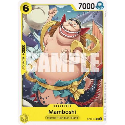 Mamboshi (OP11-111) - A Fist of Divine Speed
