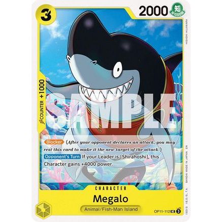 Megalo (OP11-112) - A Fist of Divine Speed