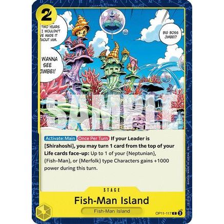 Fish-Man Island (OP11-117) - A Fist of Divine Speed