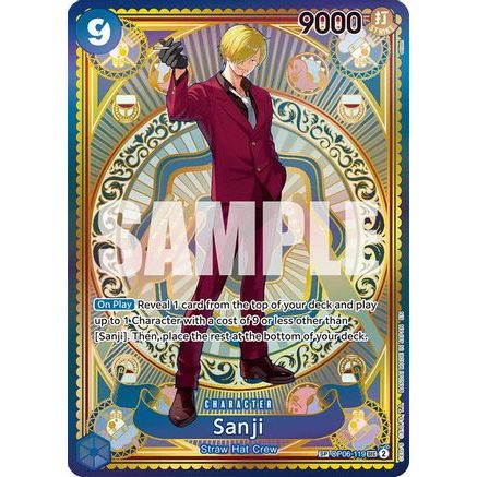 Sanji (SP) (OP06-119) - A Fist of Divine Speed Foil