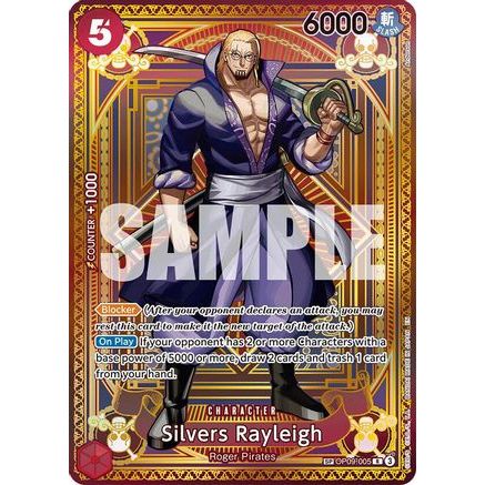 Silvers Rayleigh (SP) (OP09-005) - A Fist of Divine Speed Foil