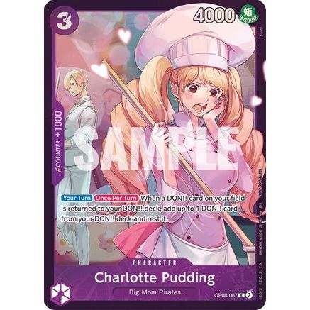 Charlotte Pudding (Store Treasure Cup 2025) (OP08-067) - One Piece Promotion Cards Foil