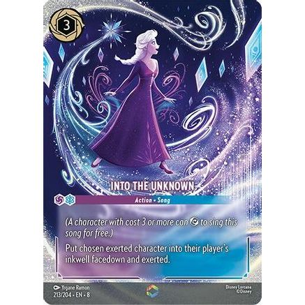 Into the Unknown - Enchanted (213/204) - Reign of Jafar Holofoil