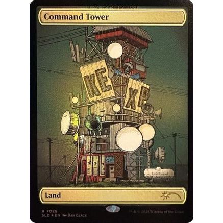 Command Tower (7029) (Rainbow Foil) (SLD-7029) - Secret Lair Drop Series Foil