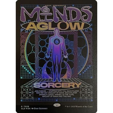 Minds Aglow (Rainbow Foil) (SLD-7028) - Secret Lair Drop Series Foil