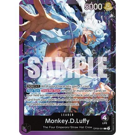 Monkey.D.Luffy (OP09-061) (OP09-061) - Starter Deck 26: PURPLE/BLACK Monkey.D.Luffy Foil
