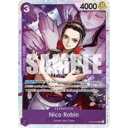Nico Robin (ST26-003) - Starter Deck 26: PURPLE/BLACK Monkey.D.Luffy Foil