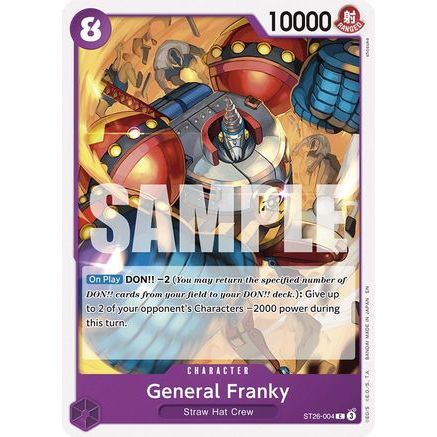 General Franky (ST26-004) - Starter Deck 26: PURPLE/BLACK Monkey.D.Luffy