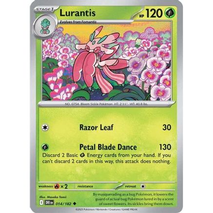Lurantis 14 - SV10 Destined Rivals Reverse Holofoil