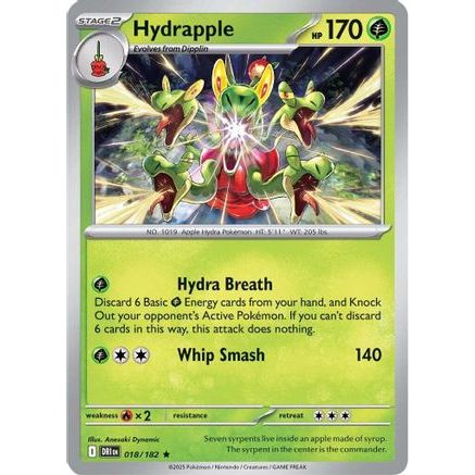 Hydrapple - 018/182 18 - SV10 Destined Rivals Reverse Holofoil