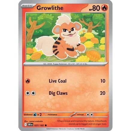 Growlithe 27 - SV10 Destined Rivals