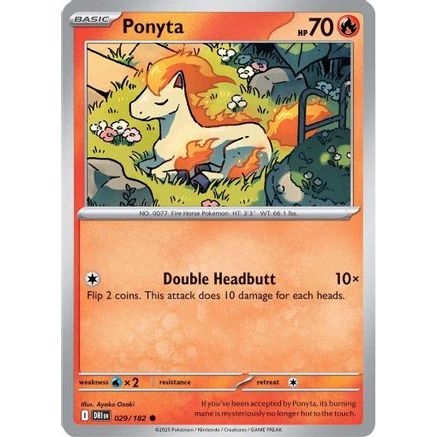 Ponyta 29 - SV10 Destined Rivals