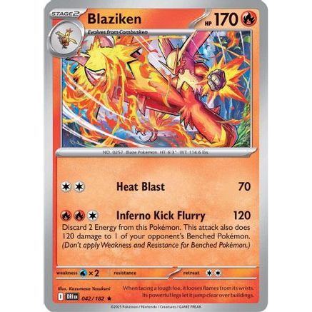 Blaziken - 042/182 42 - SV10 Destined Rivals Holofoil