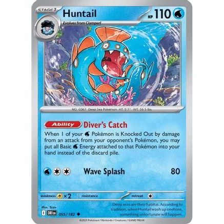 Huntail 55 - SV10 Destined Rivals Reverse Holofoil