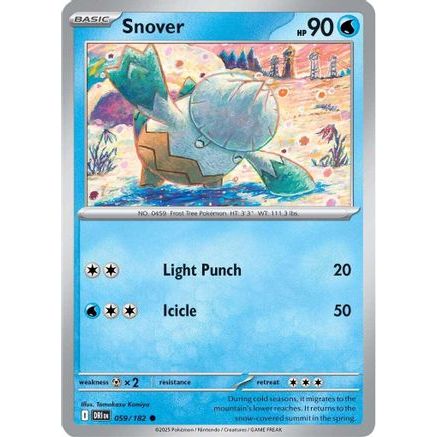 Snover 59 - SV10 Destined Rivals Reverse Holofoil