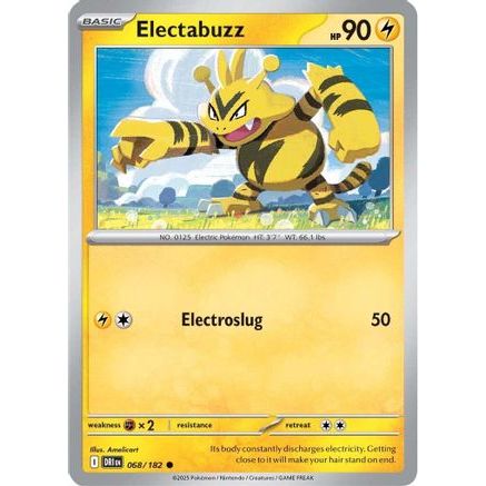 Electabuzz 68 - SV10 Destined Rivals Reverse Holofoil