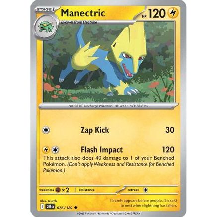 Manectric 76 - SV10 Destined Rivals