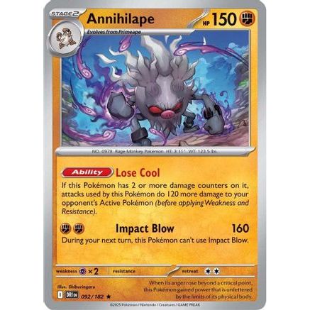 Annihilape 92 - SV10 Destined Rivals Holofoil