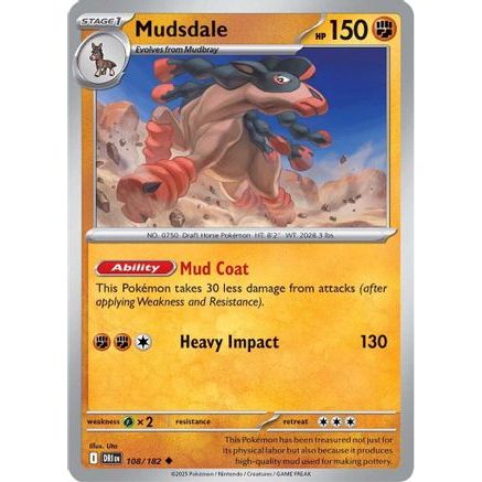 Mudsdale 108 - SV10 Destined Rivals