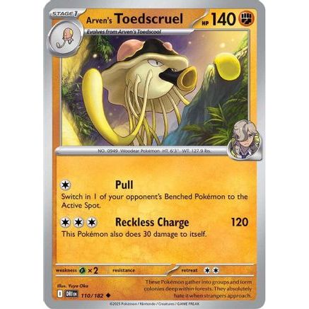 Arven's Toedscruel 110 - SV10 Destined Rivals