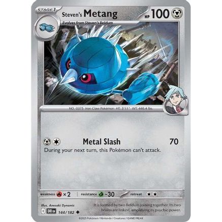 Steven's Metang 144 - SV10 Destined Rivals Reverse Holofoil
