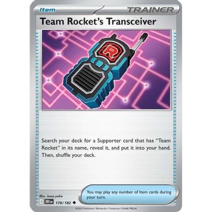Team Rocket's Transceiver 178 - SV10 Destined Rivals
