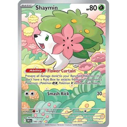 Shaymin - 185/182 185 - SV10 Destined Rivals Holofoil