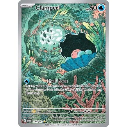 Clamperl - 195/182 195 - SV10 Destined Rivals Holofoil
