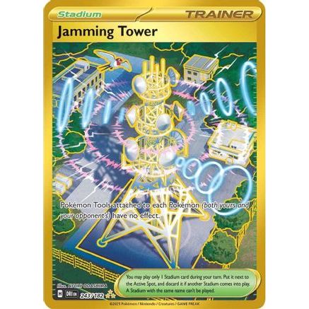 Jamming Tower 243 - SV10 Destined Rivals Holofoil