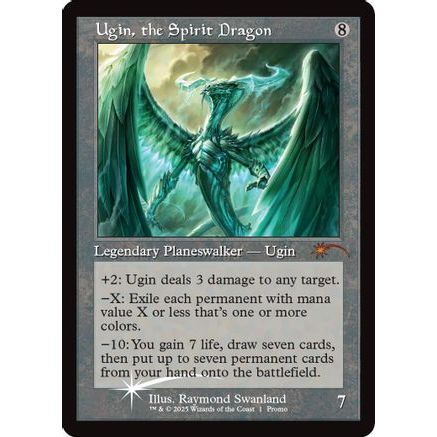 Ugin, the Spirit Dragon (Retro Frame) (MFP-001) - Secret Lair Drop Series Foil