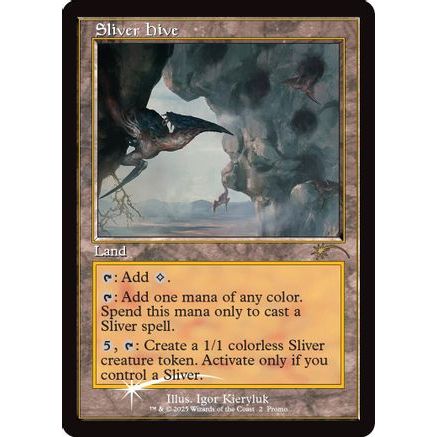 Sliver Hive (Retro Frame) (MFP-002) - Secret Lair Drop Series Foil