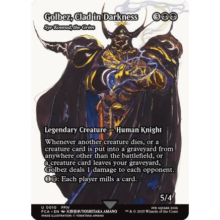 Syr Konrad, the Grim (FCA-010) - FINAL FANTASY: Through the Ages Foil