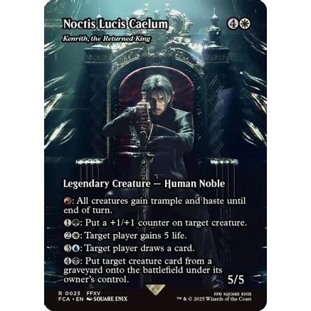 Noctis Lucis Caelum - Kenrith, the Returned King (Showcase) (FCA-023) - FINAL FANTASY: Through the Ages