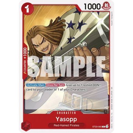 Yasopp (ST23-005) - Starter Deck 23: RED Shanks