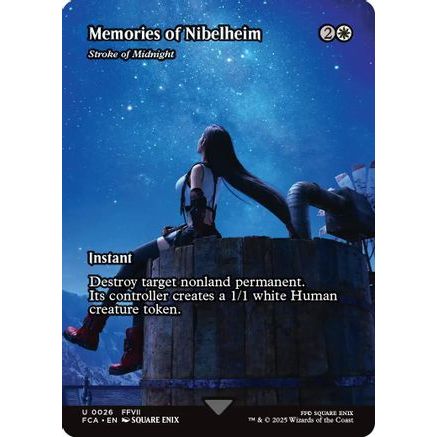 Memories of Nibelheim - Stroke of Midnight (Showcase) (FCA-026) - FINAL FANTASY: Through the Ages