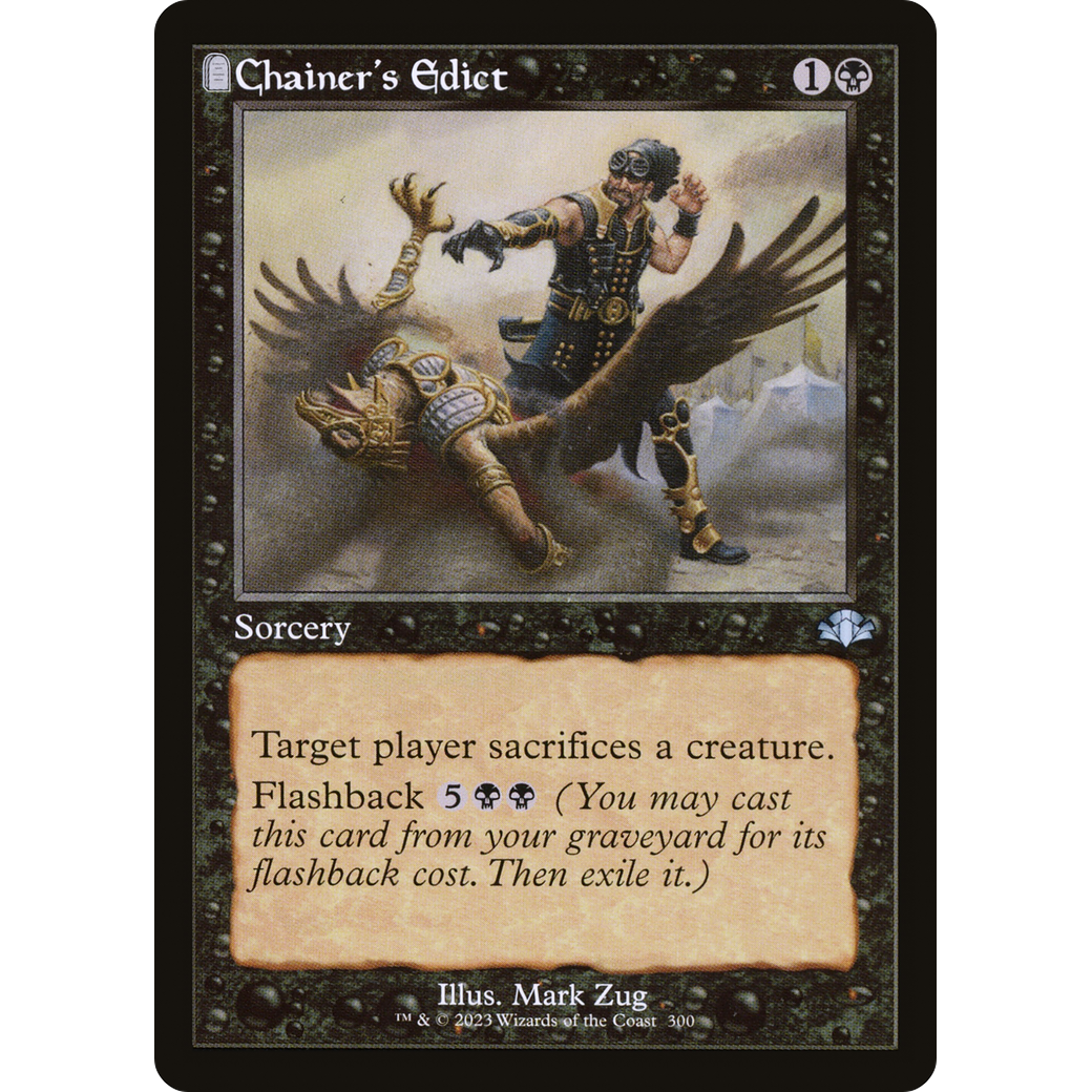 Chainer's Edict (Retro Frame) (DMR-300) - Dominaria Remastered: (tombstone)