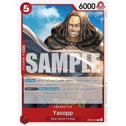 Yasopp (Reprint) (OP09-013) - Starter Deck 23: RED Shanks
