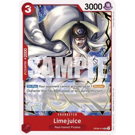 Limejuice (Reprint) (OP09-014) - Starter Deck 23: RED Shanks