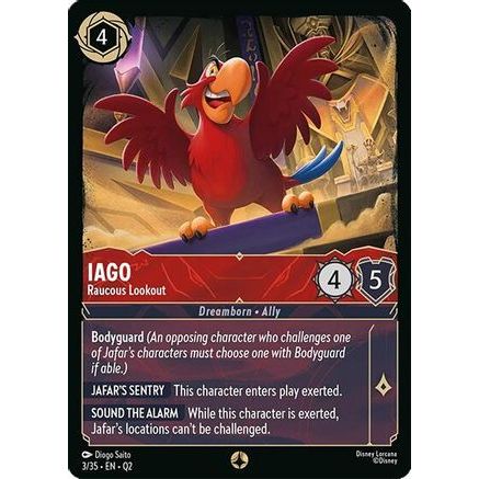 Iago - Raucous Lookout (3/35) - Illumineers Quest Palace Heist