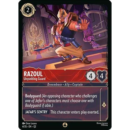 Razoul - Unyielding Guard (4/35) - Illumineers Quest Palace Heist