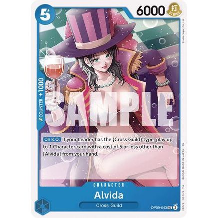 Alvida (Reprint) (OP09-043) - Starter Deck 25: BLUE Buggy