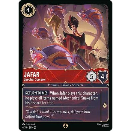 Jafar - Spectral Sorcerer (6/35) - Illumineers Quest Palace Heist